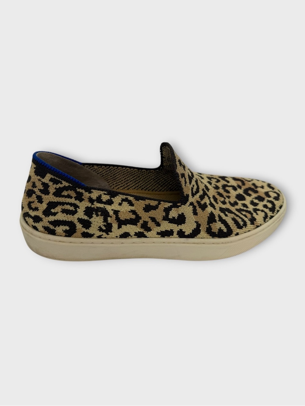 ROTHYS Slip On Shoes Sneakers Desert Cat Leopard Cheetah Animal Print Size 7